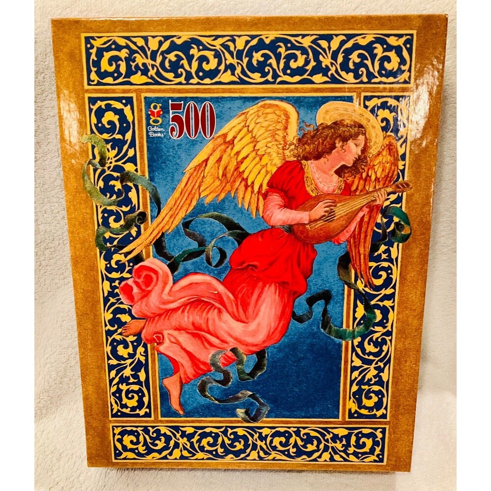 VTG Golden Books Victorian Angel 500 Piece Jigsaw Puzzle #79262 NEW